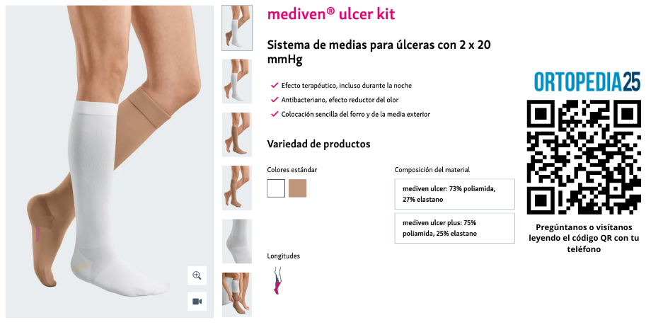 Mediven Ulcer Kit: Tratamiento Integral para Úlceras Venosas